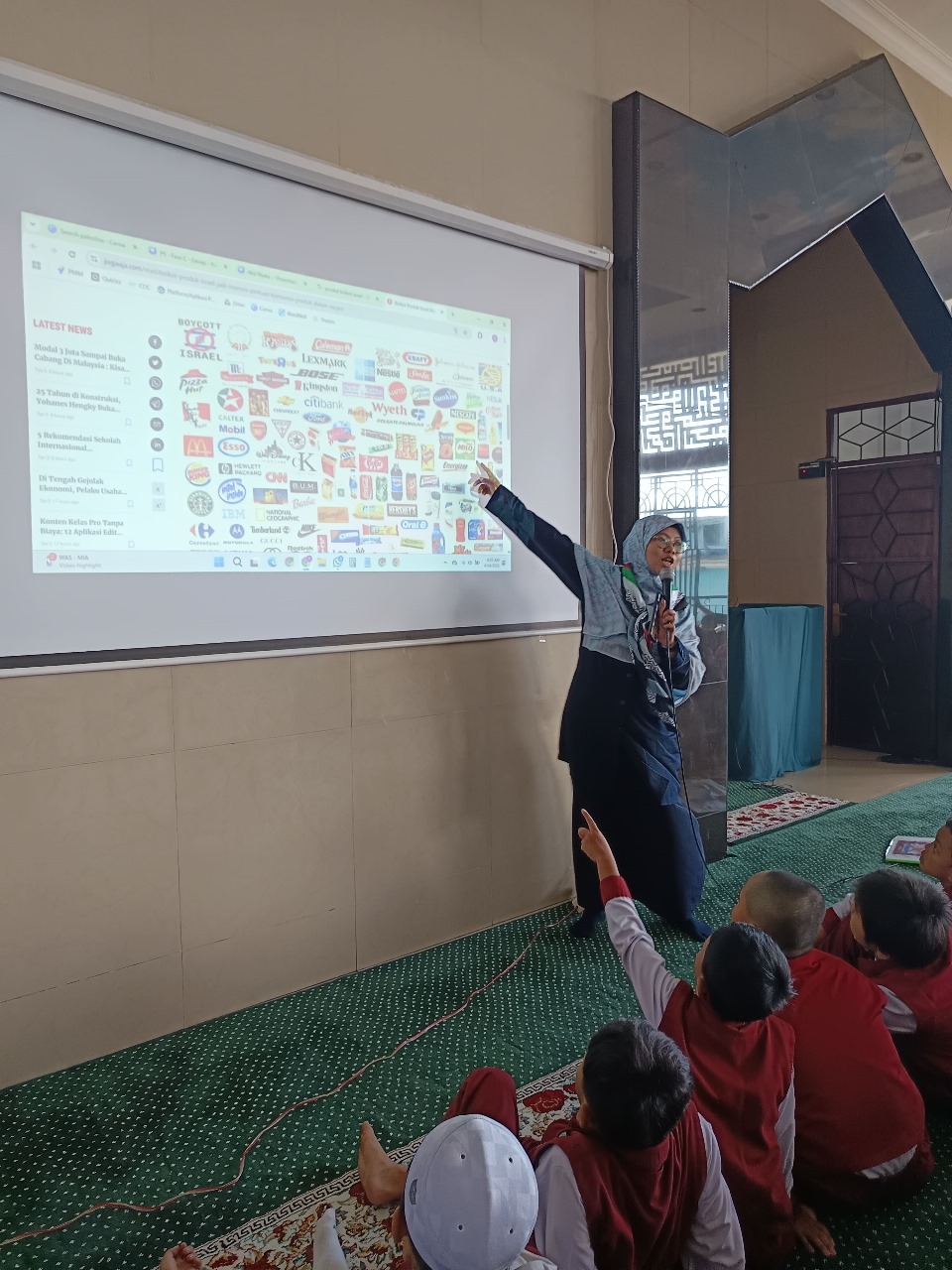 SDIT Al Manar Tanamkan Empati Anak Sejak Dini: Berdiri Bersama Palestina Lewat Edukasi dan Aksi Nyata