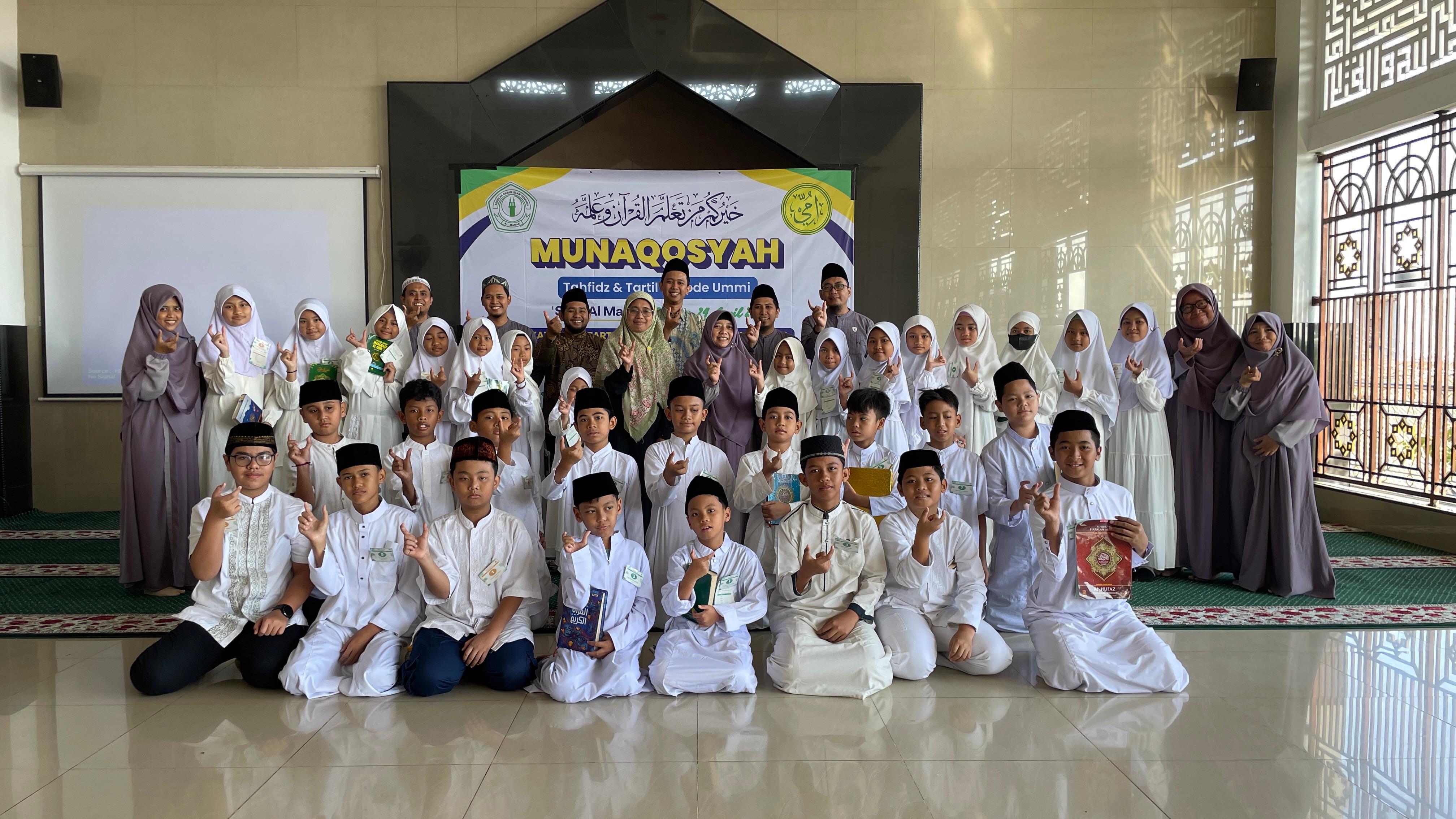 Munaqosyah SDIT Al Manar 2025 Kategori Tartil dan Tahfidz Juz 1,2,3,25,28,29, dan 30